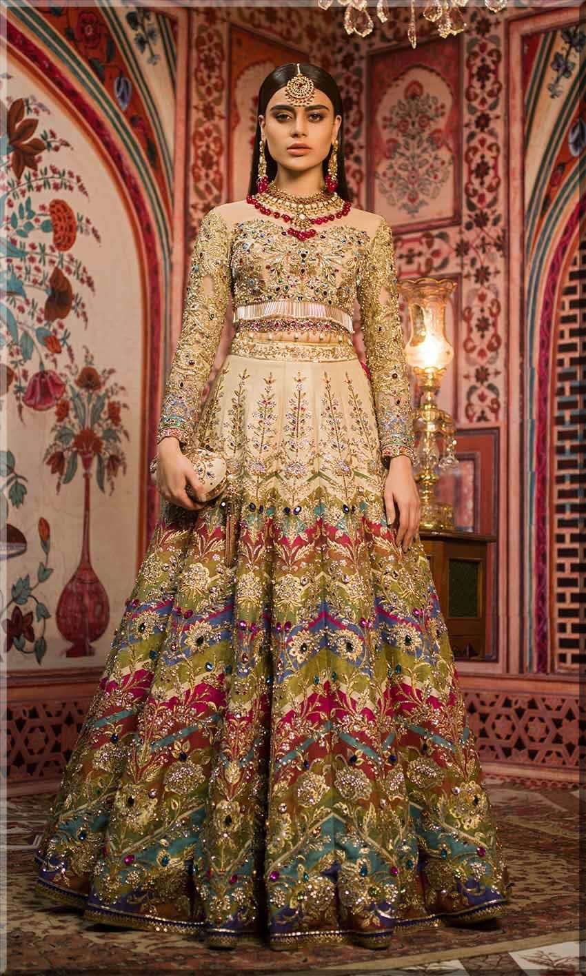 Pakistani Bridal Dresses Lehengas and Gowns Collection 2021