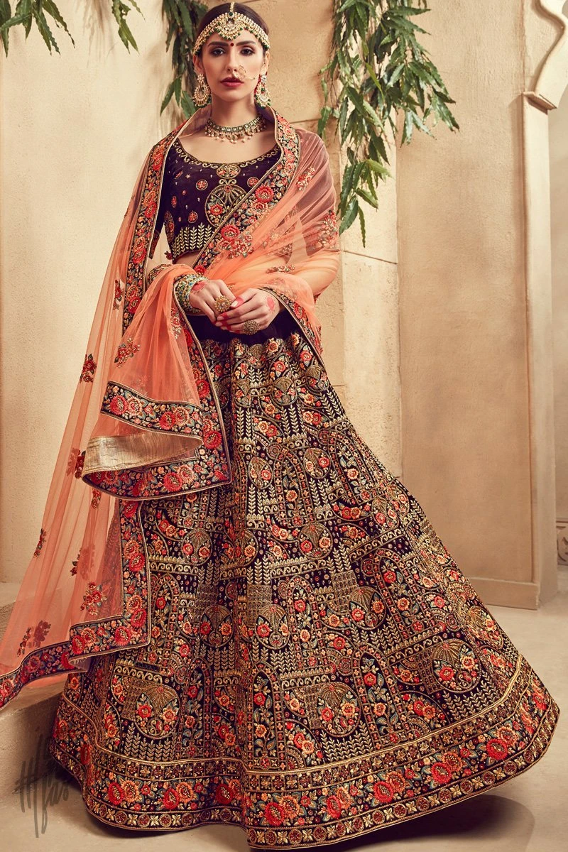 lehenga marriage dress