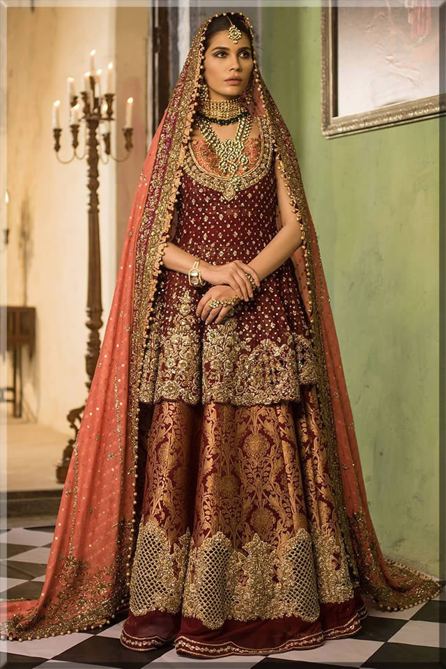 pakistani bridal suit design