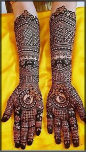 outstanding bridal mehndi designs