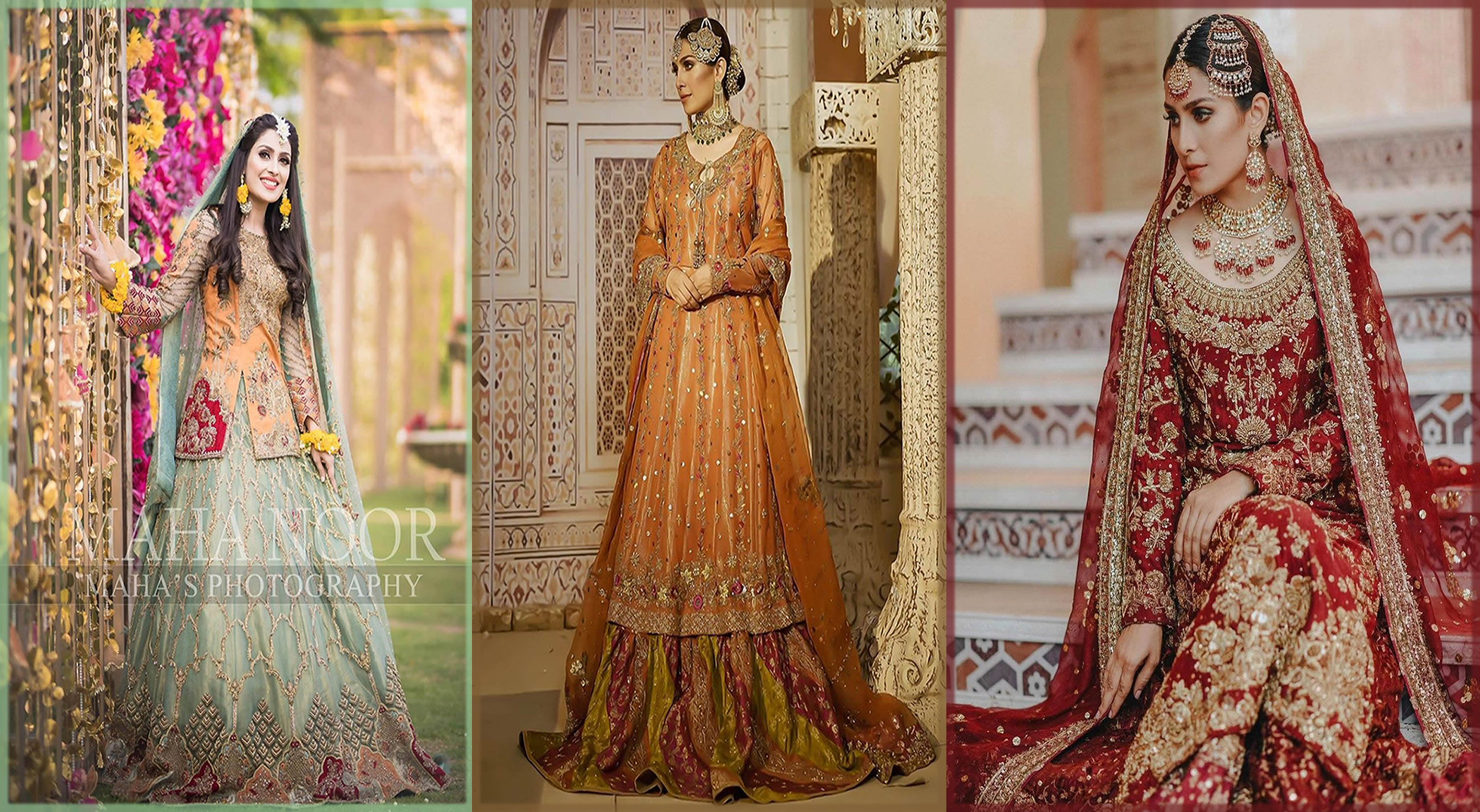 latest Bridal lehenga dresses in fashion industry