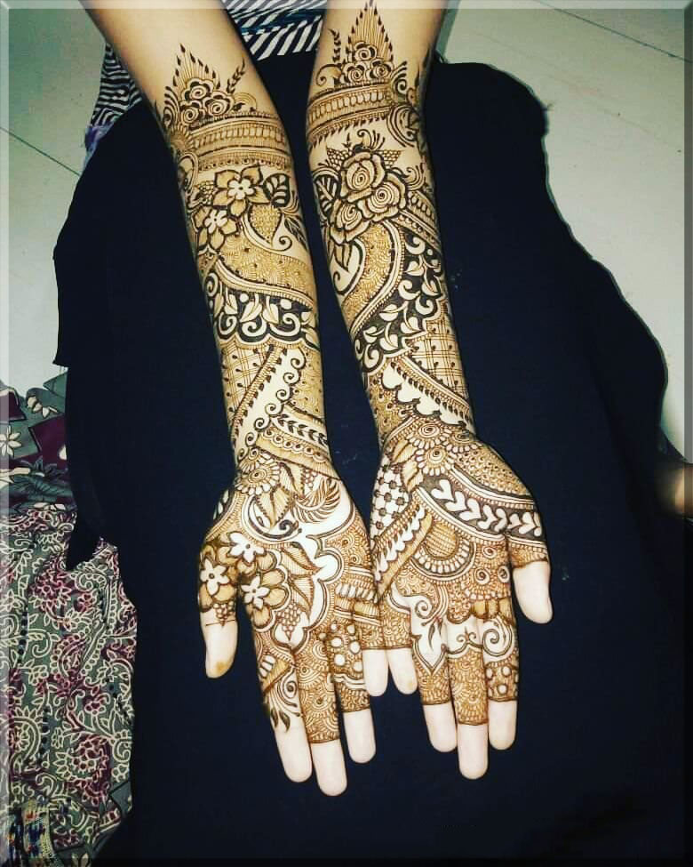 Bridal Mehndi Designs Collection 21 For Full Hands