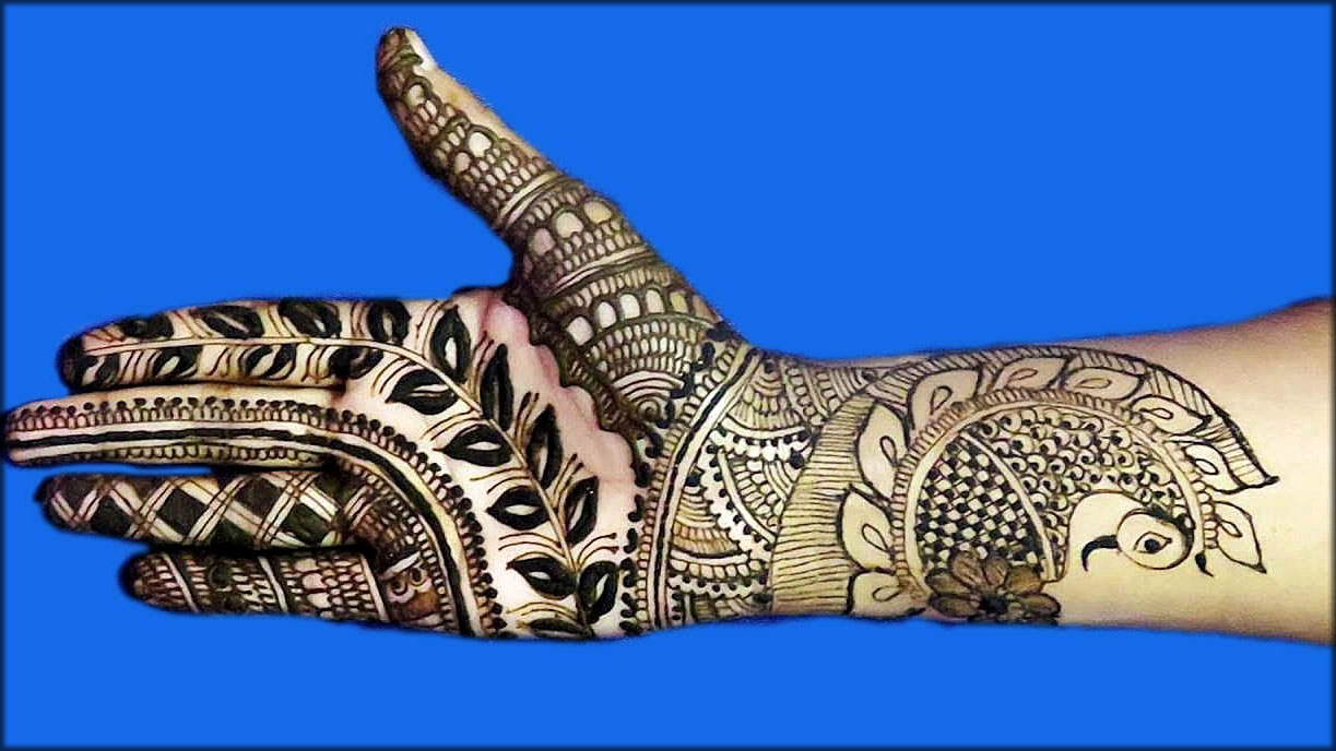 How To Apply Peacock Mehndi On Thumb Tutorials 2018/Beautiful Thumb Hena  Design/Tatoo With Mehndi - YouTube