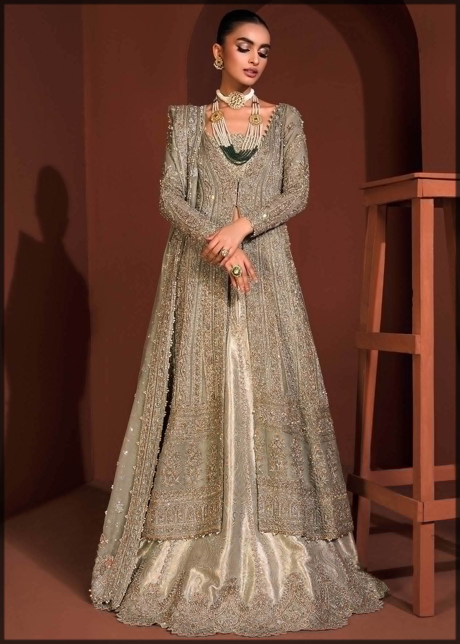 Saira Shakira bridal Walima dresses