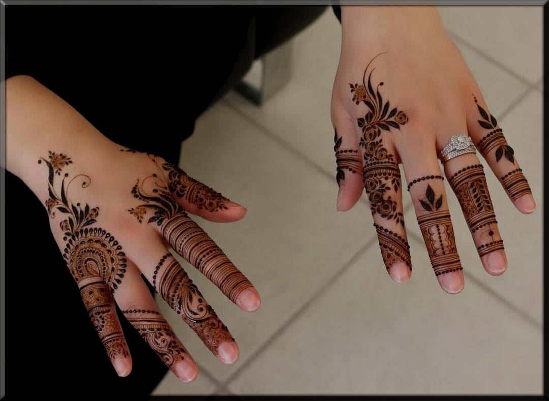 Finger Mehndi Designs 2023 for Brides | New Fashion Elle