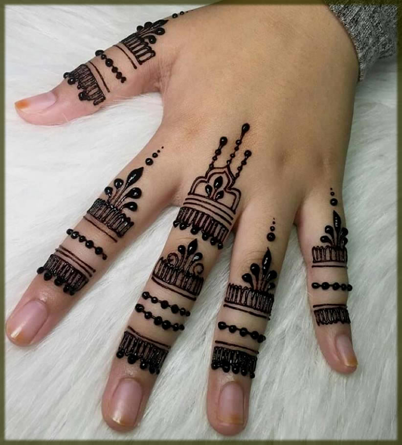 simple dotted henna collection 2020