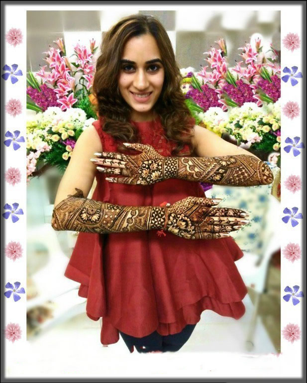 bridal mehndi designs for full hand