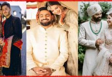 bride and groom wedding dresses