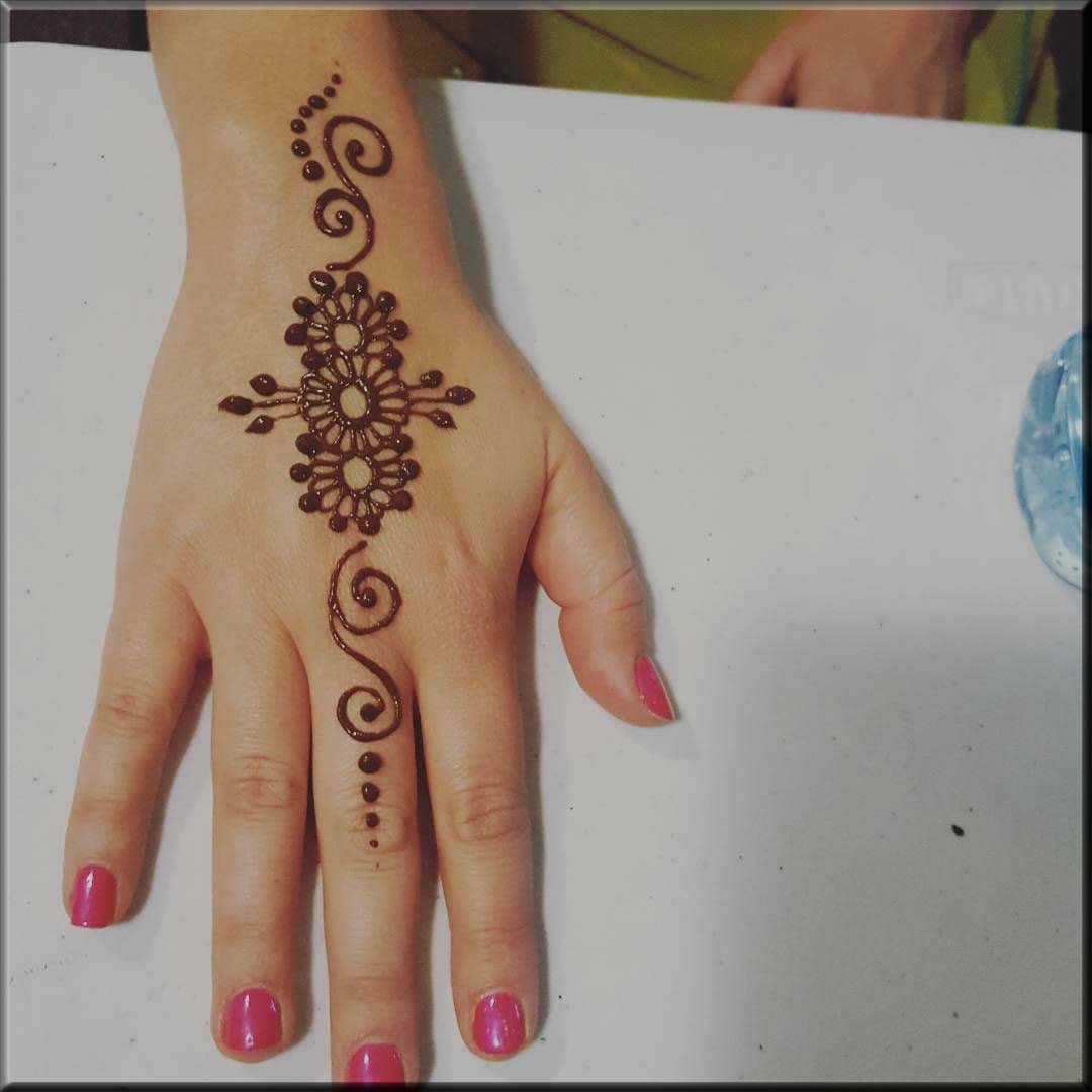 Simple Mehndi Designs For Hands Step By Step - Ideas of Europedias