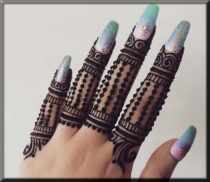 fingers mehndi designs 2020 collection