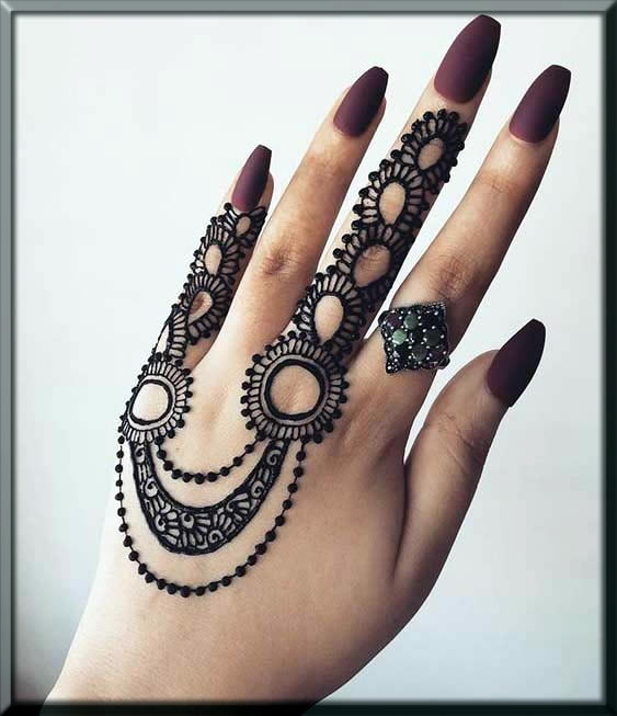 26 Stunning Finger Mehndi Designs Trending In 22