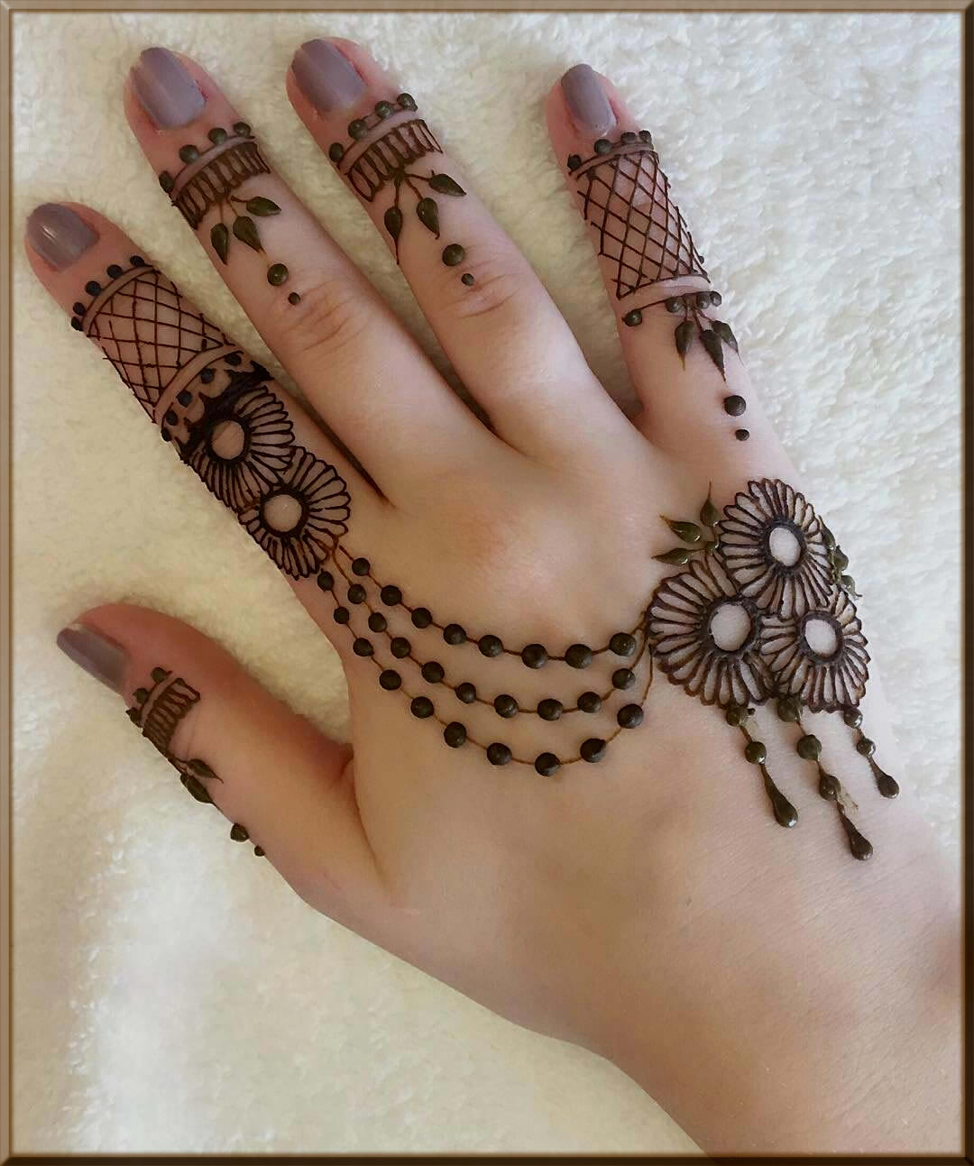 beautiful fingers mehndi designs for teenagers