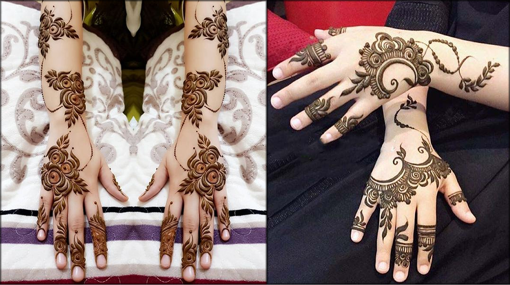 Indo Arabic Bridal Mehandi Design Service