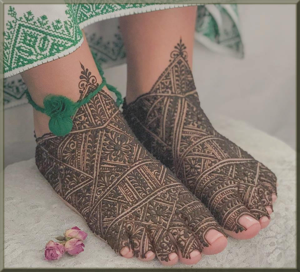 latest moroccan mehndi designs for teenagers foots