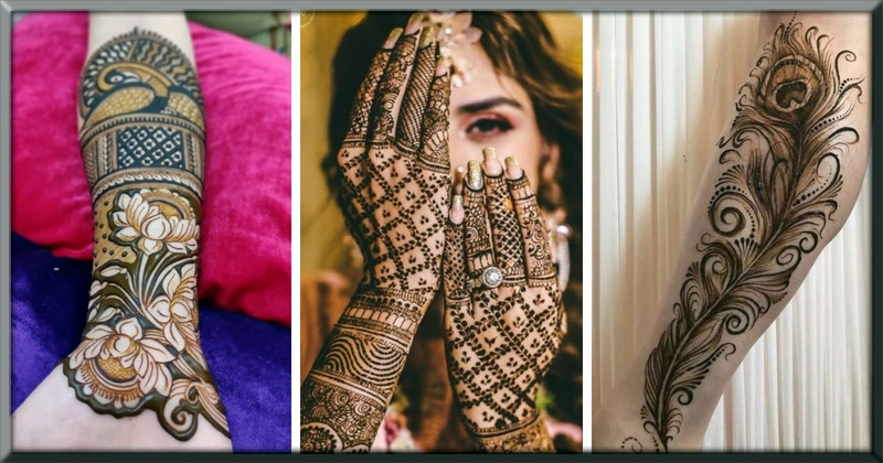 What are some of the latest and most popular mehndi designs in India? -  Quora