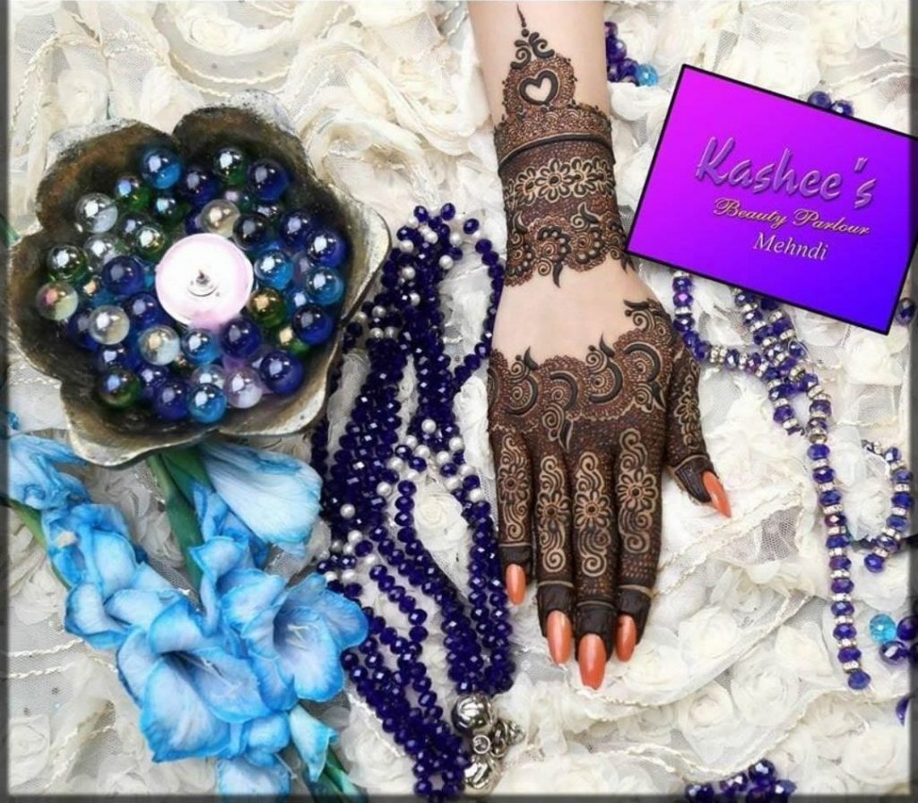 unique and best kashees mehndi designs