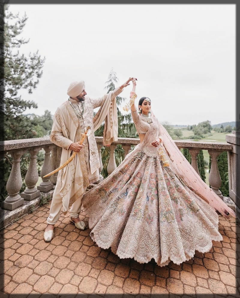 wedding dresses for bride and groom