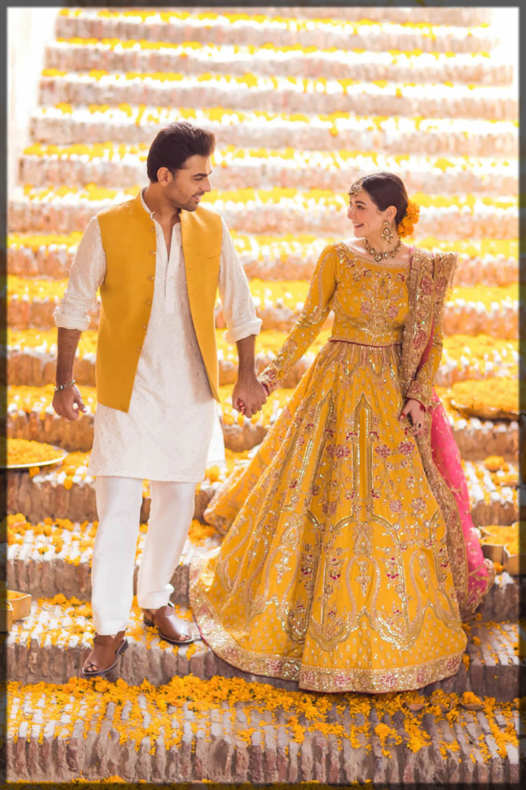 bridal mehndi dresses