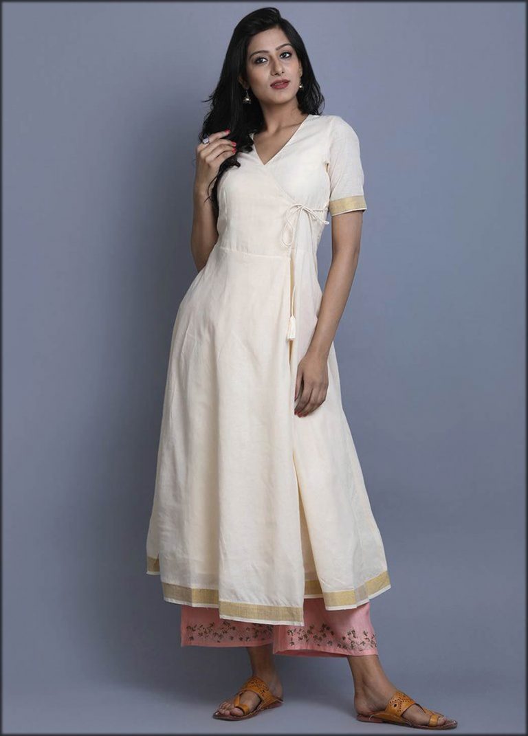 angrakha style short frock 2021