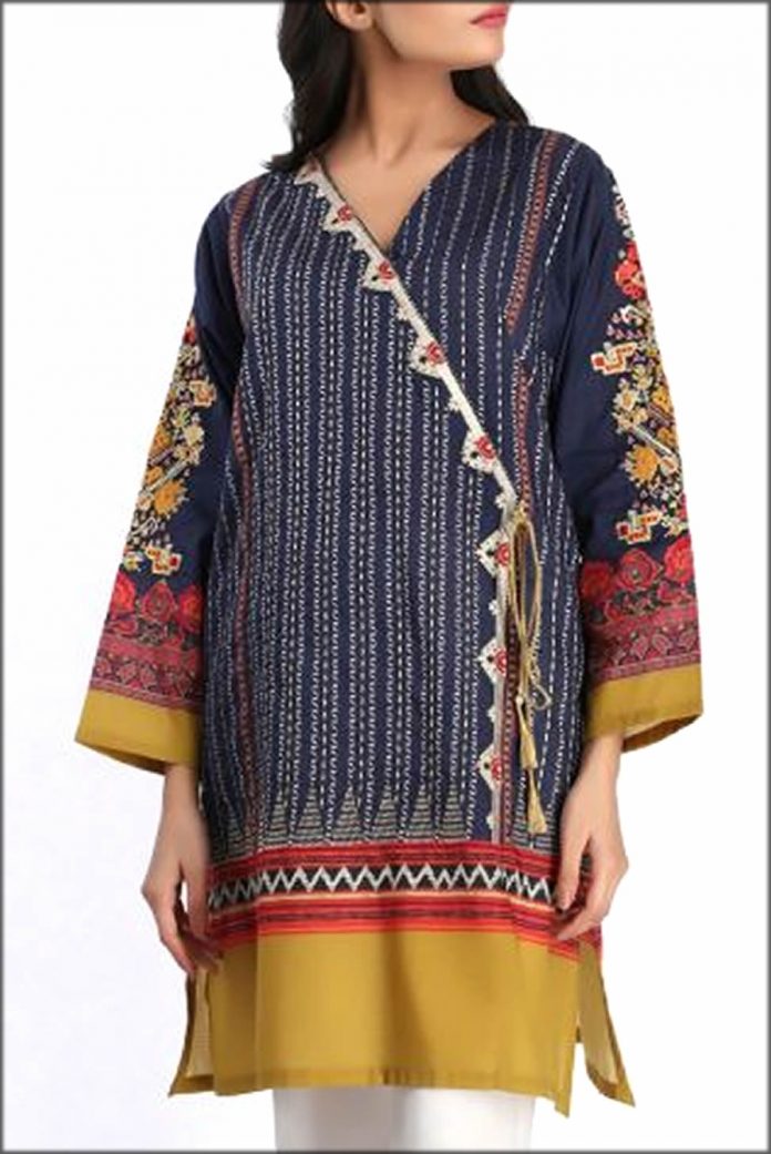 angrakha style short frock 2021