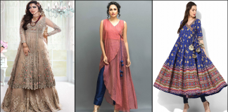 Angrakha Style Dresses Stunning Designs