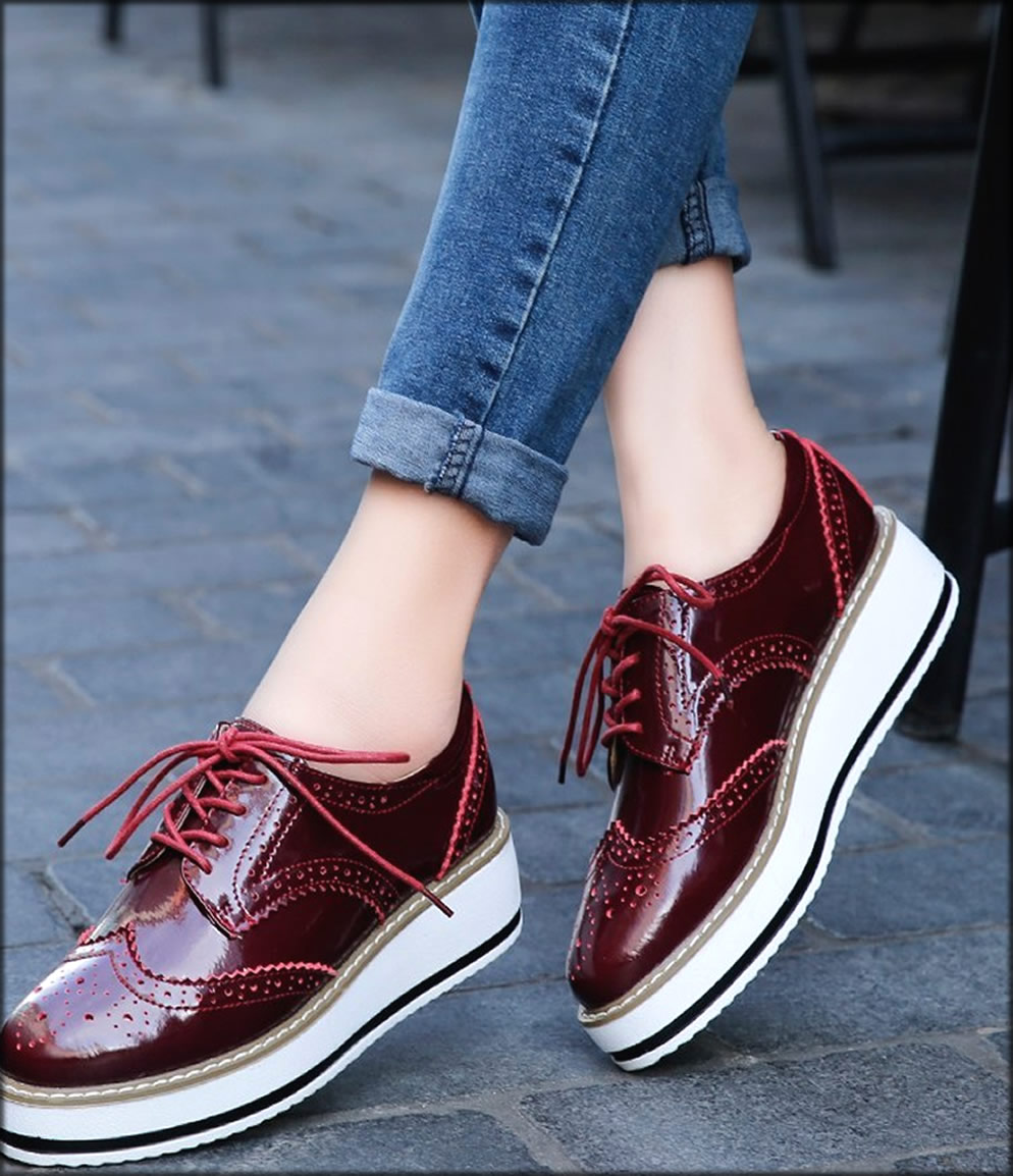 Brogues Business Casual Shoes For Women