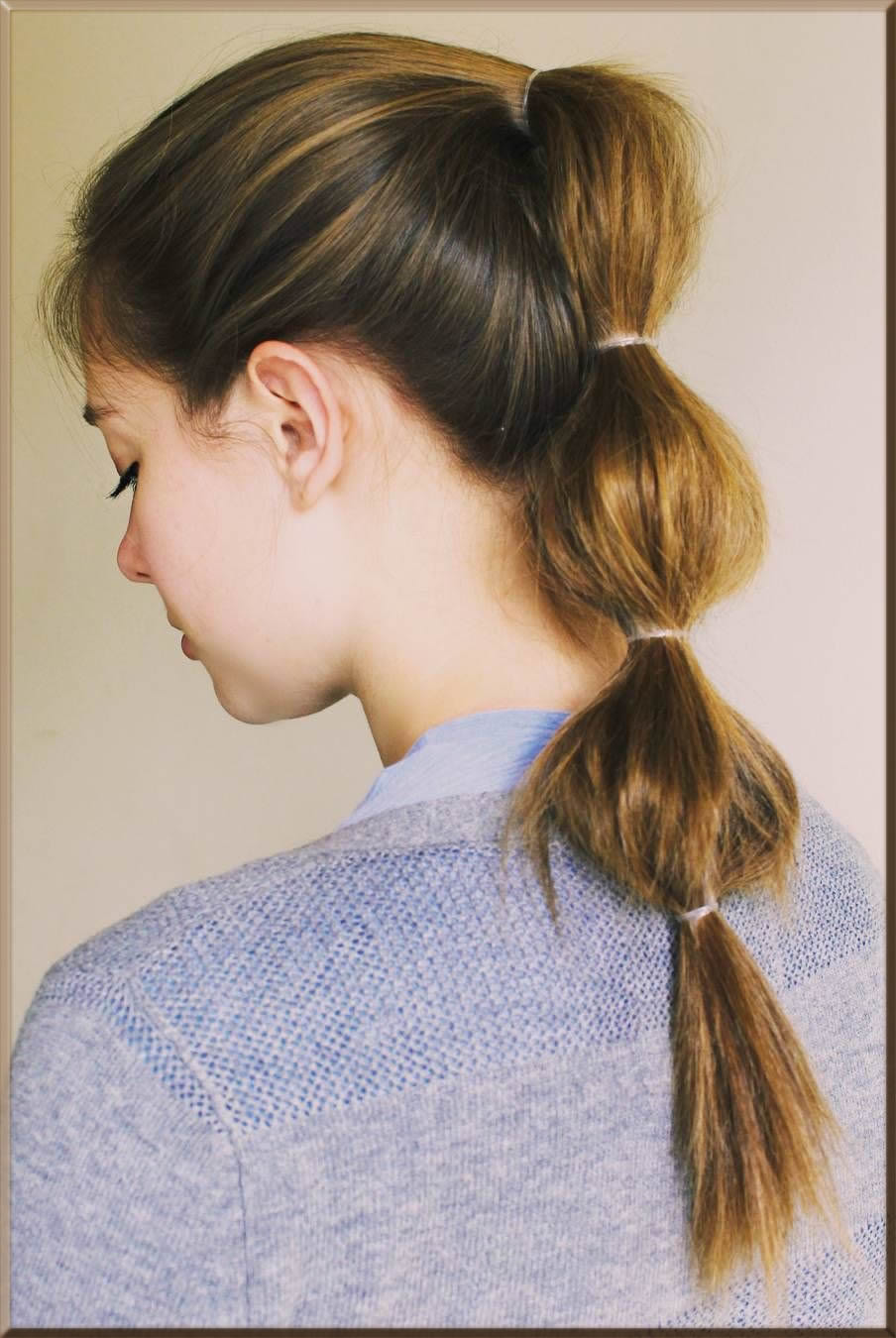 Bubble Ponytail hairstyles