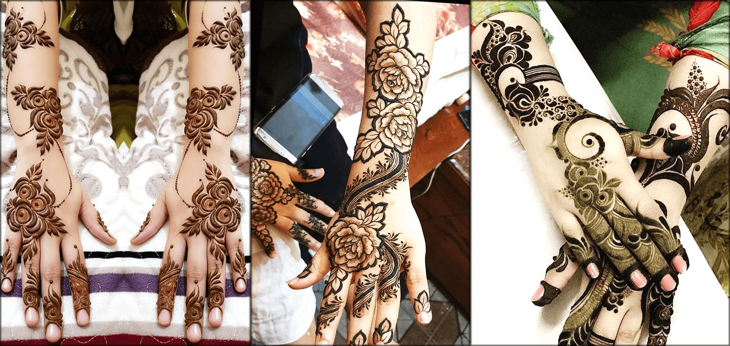 Simple Arabic Henna Mehndi Designs for Hands - Art & Craft Ideas