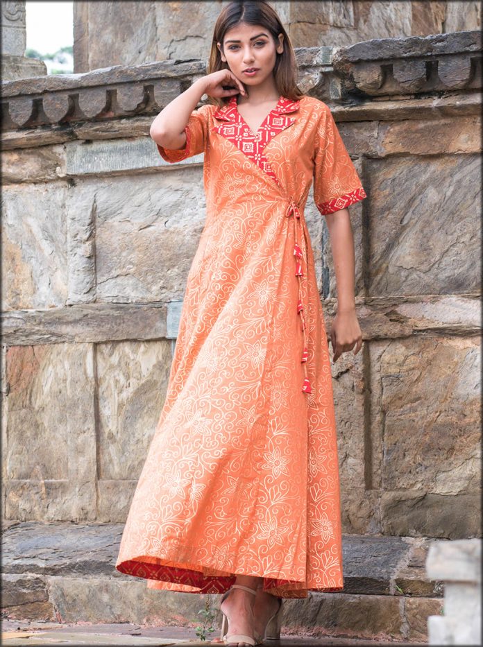angrakha frock design 2021