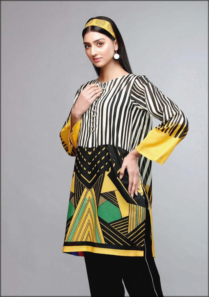 Rang Ja Yellow Lawn Shirt