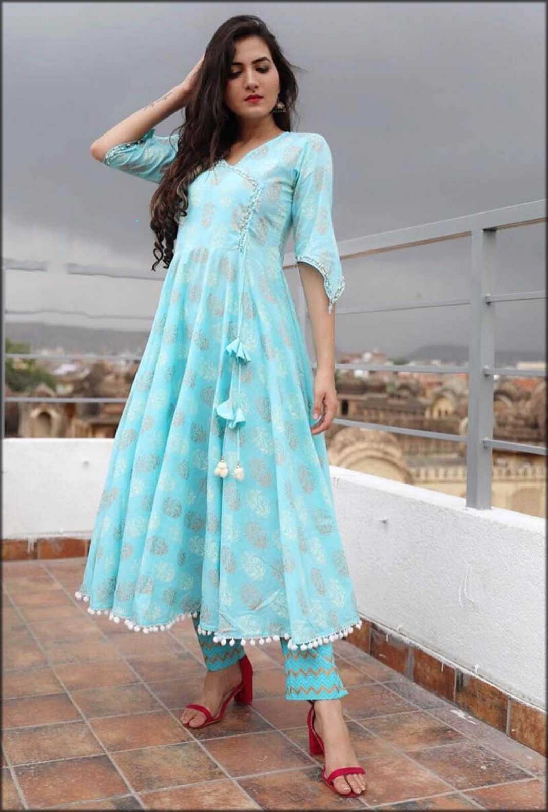 latest angrakha style 2021