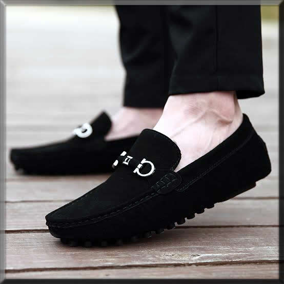 black business casual shoes