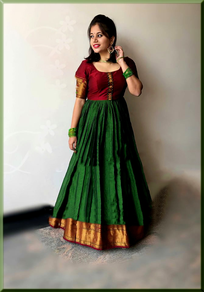 anarkali frock dress