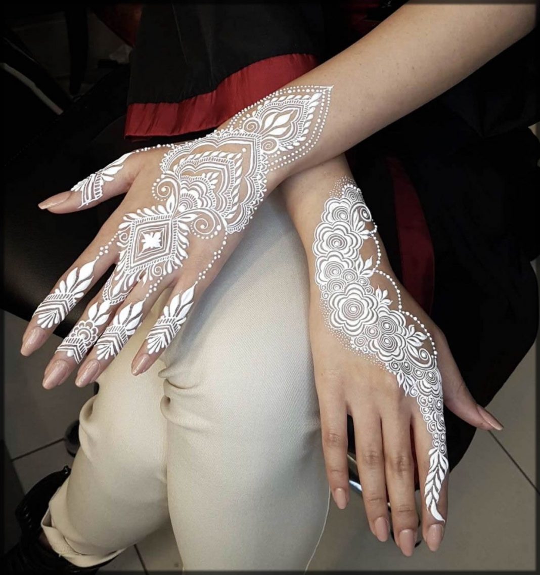 white dress with cutwork embroidery