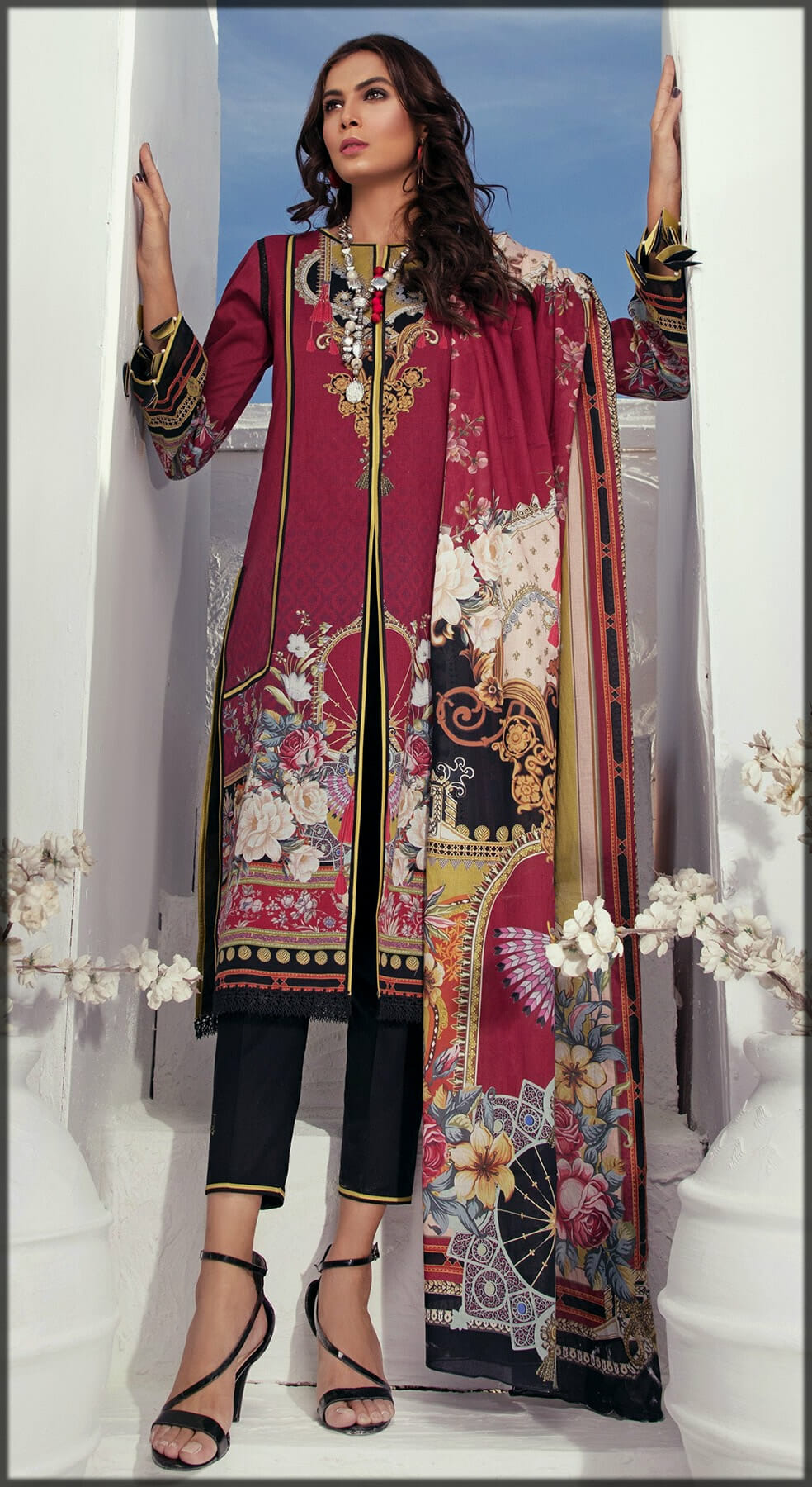 printed summer shirt for young ladies