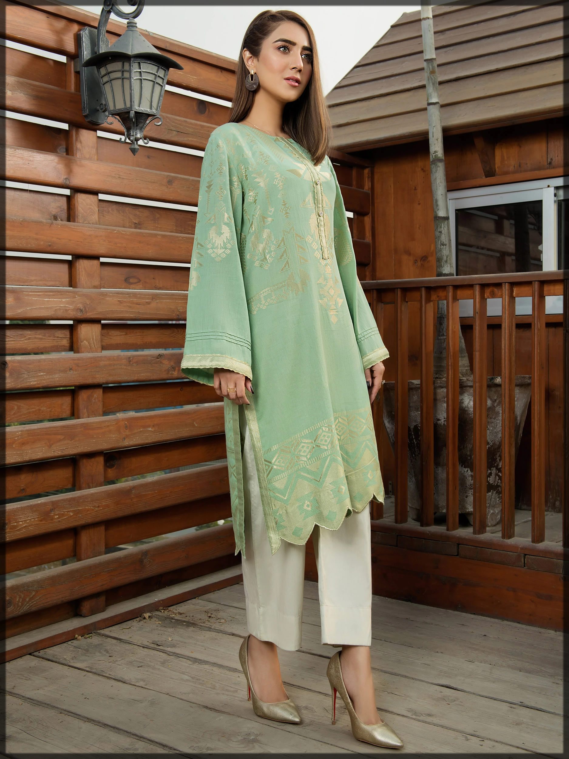 limelight jacquard shirt