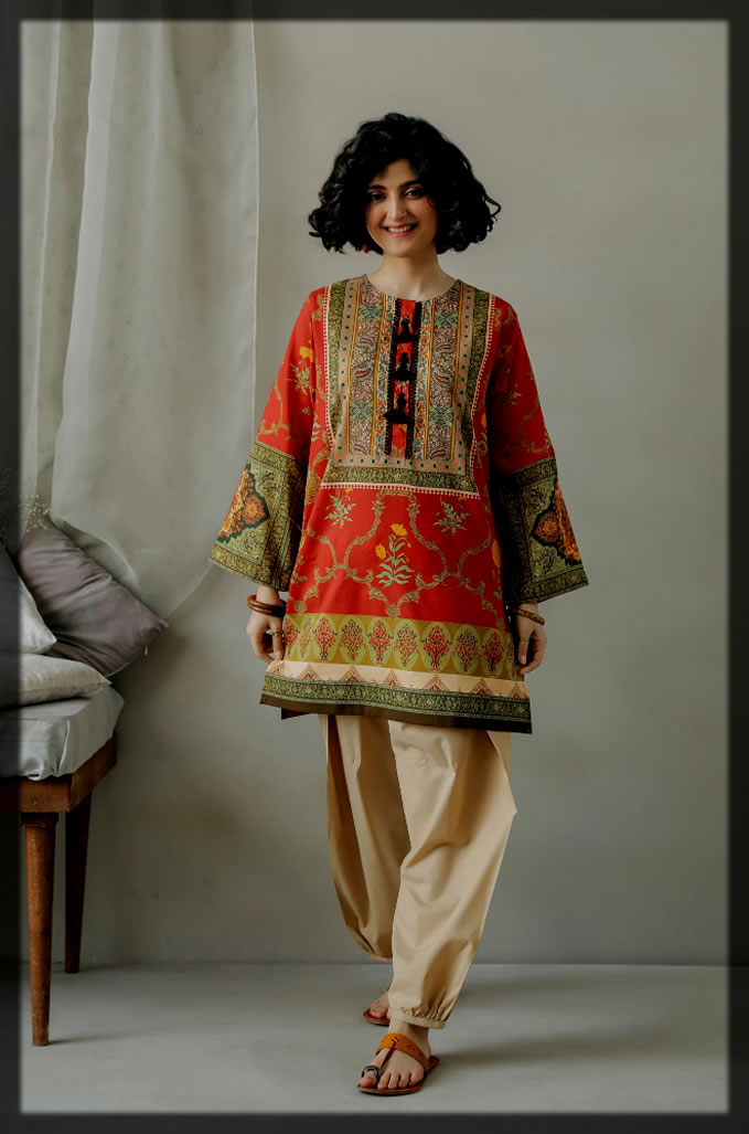 striking summer suit by ethnic by outfitters