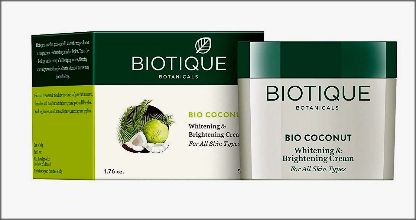 Biotique Whitening And Brightening Cream For All Skin Types