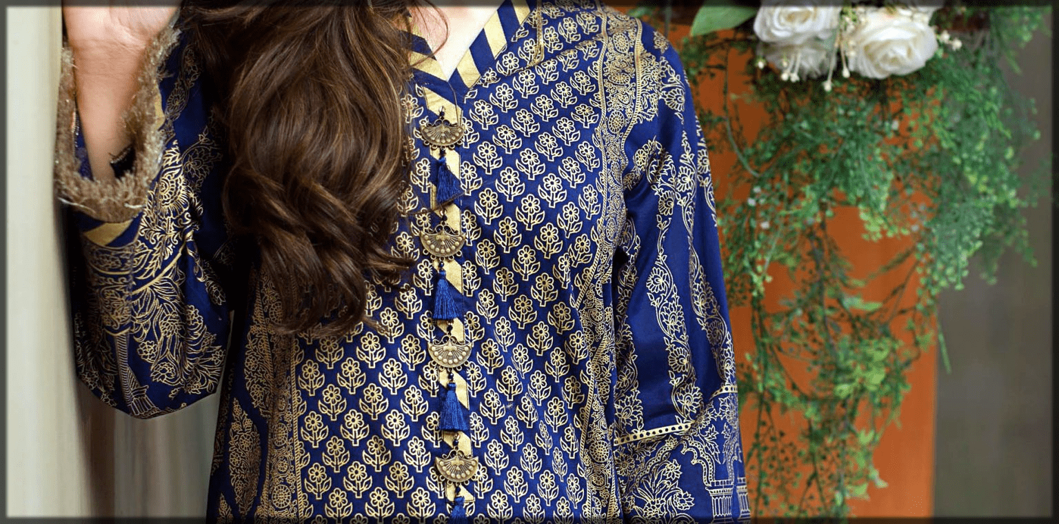 Pakistan Lawn Dresses Stitching Designs