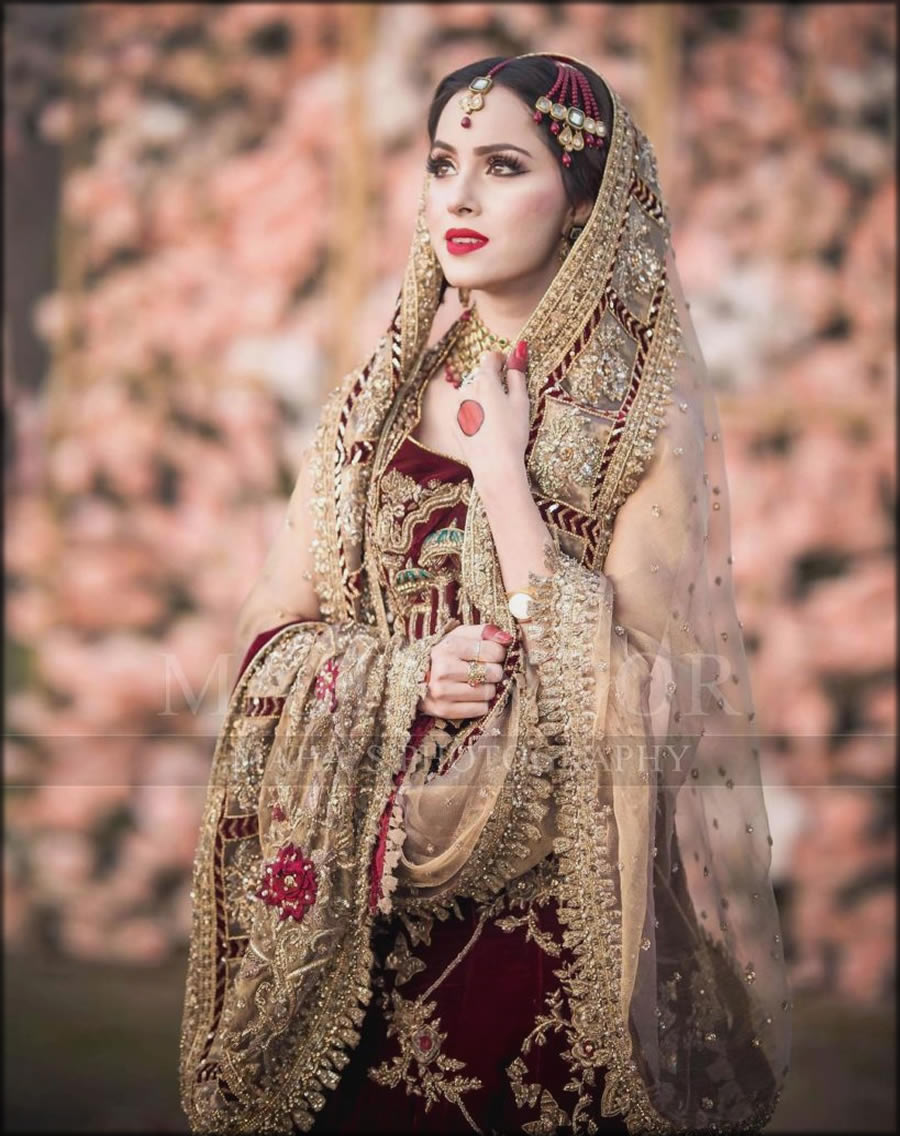 bridal dupatta collection