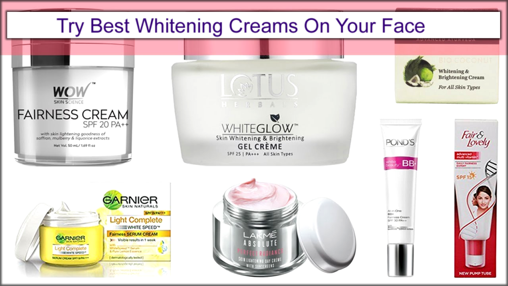 Top Whitening Creams