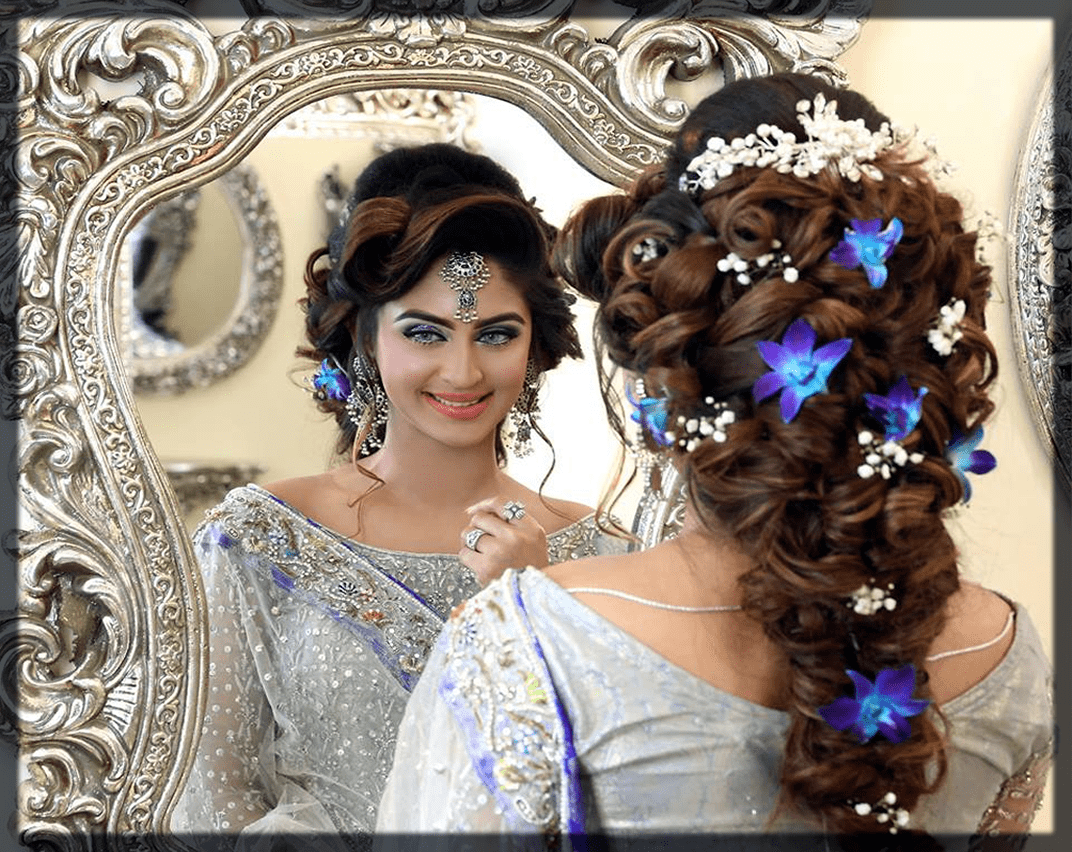 Latest Pakistani Bridal Hairstyles 2022 for Mehndi, Barat and Walima Latest Pakistani Bridal Hairstyles 2022 for Mehndi, Barat and Walima