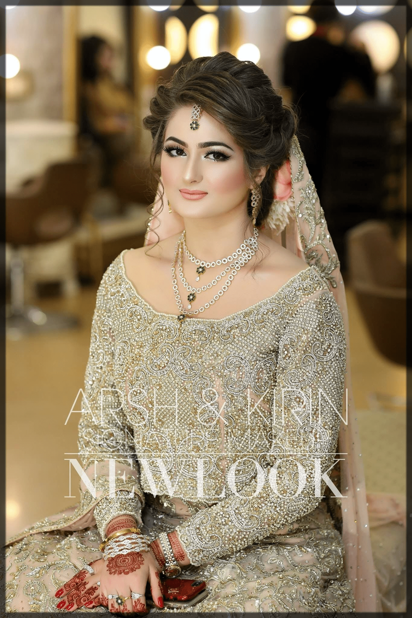 Latest Pakistani Bridal Hairstyles 2022 for Mehndi, Barat and Walima
