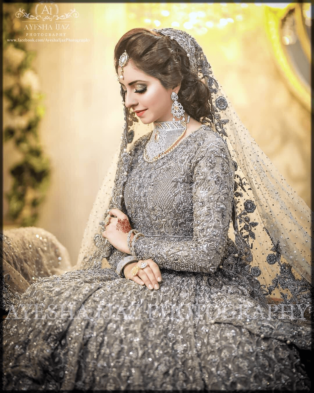 9 Most Charming Pakistani Bridal Hairstyles - Style N Stylu