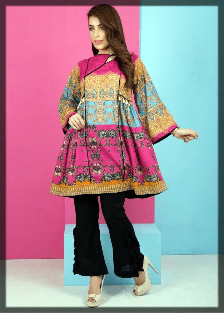 Stylish Lawn Dresses Stitching Designs ...