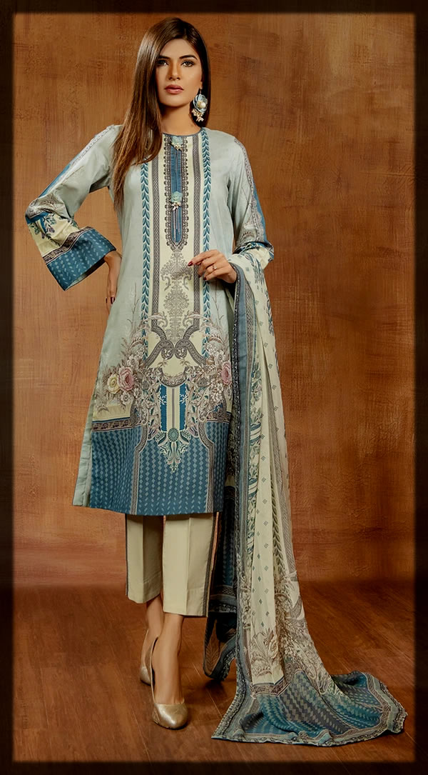 Anaya Lawn by Kiran Chaudhry summer suits