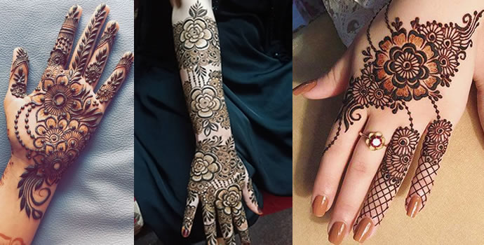 Floral Mehndi Designs