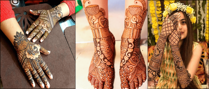 Peacock Mehndi Designs Gallery Withl atest Art