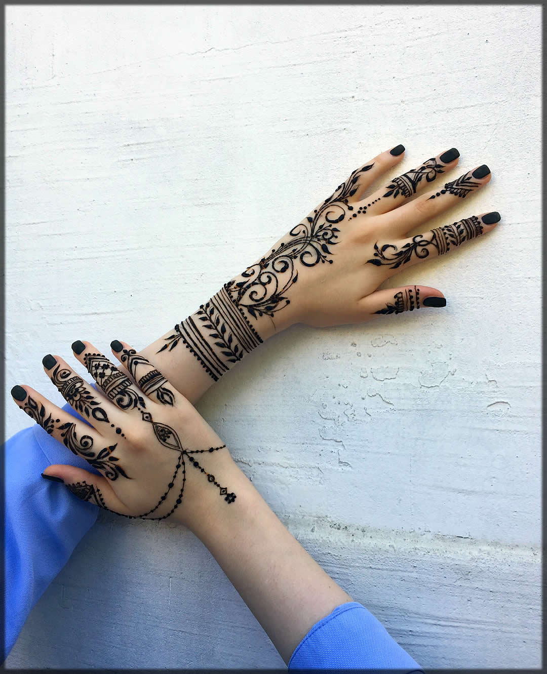 Discover 77+ black henna mehndi designs super hot - seven.edu.vn