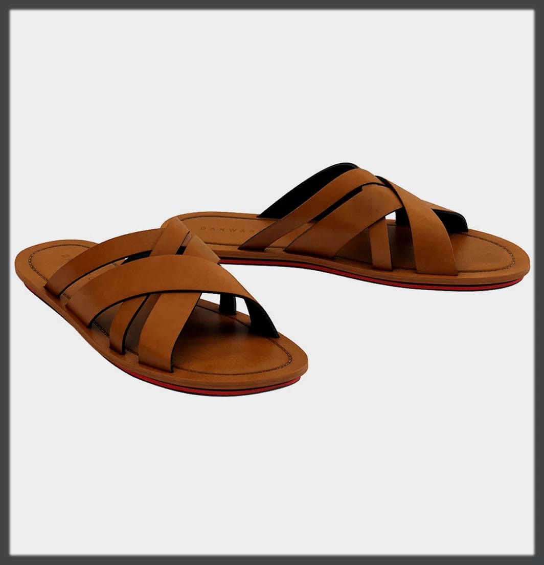 brown casual summer shoes
